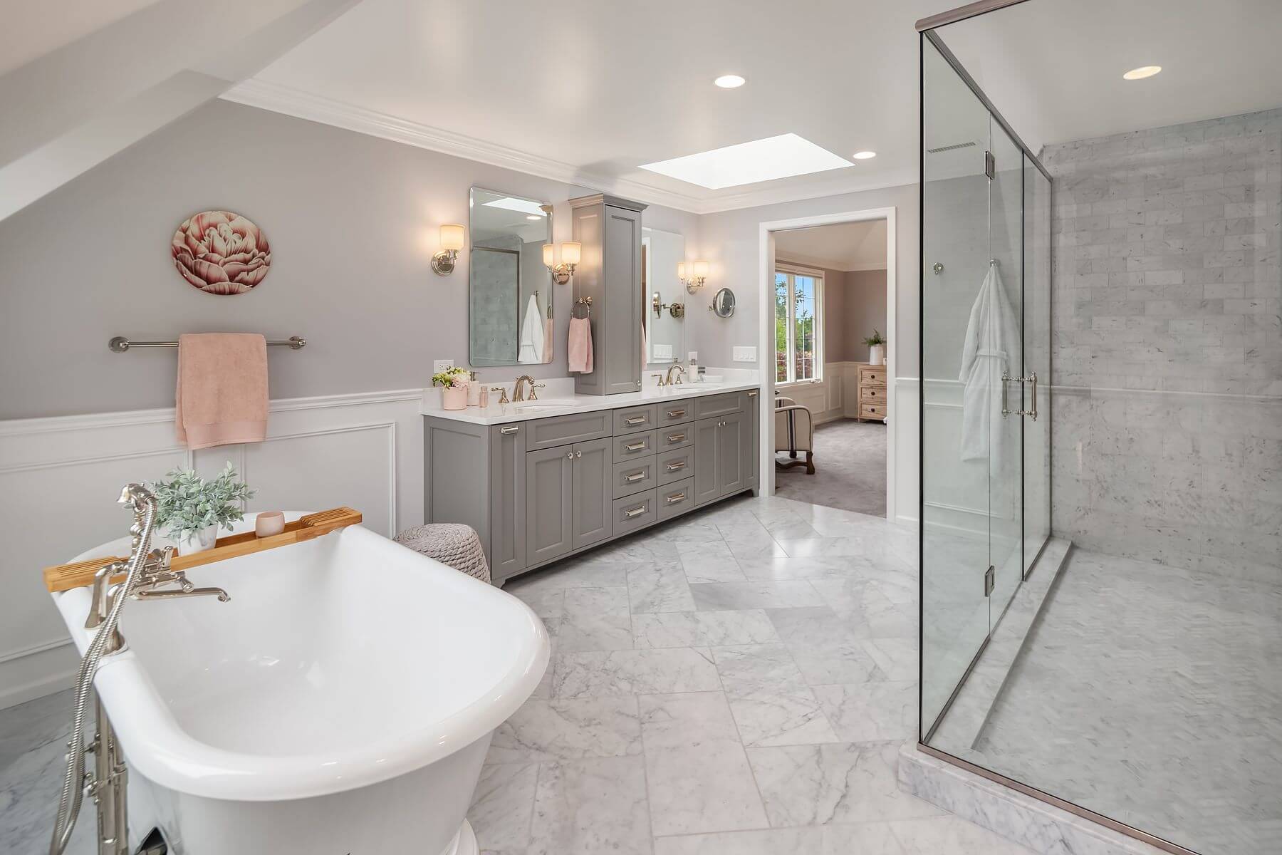 Brighten Up Your Space with a White Bathroom Design | Interior Design